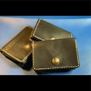 Handmade card holders